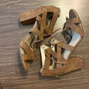 Barely worn, brown heels, Circus brand. 3 inch heel.